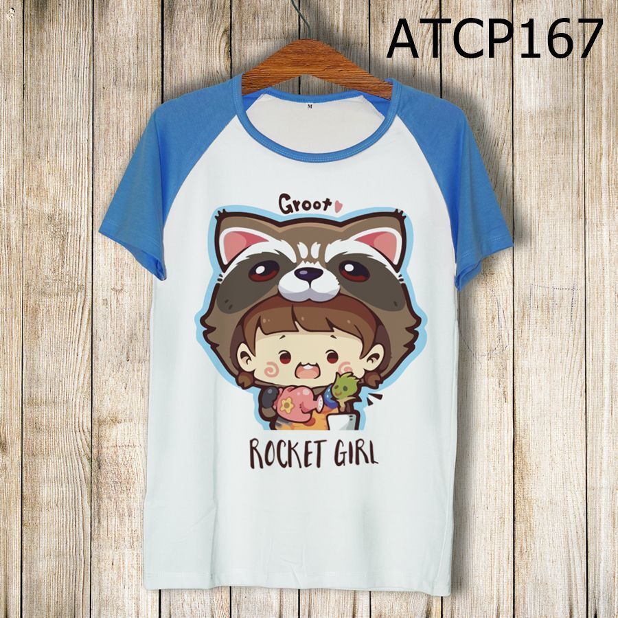 Áo thun Cô bé gấu chồn ATCP167