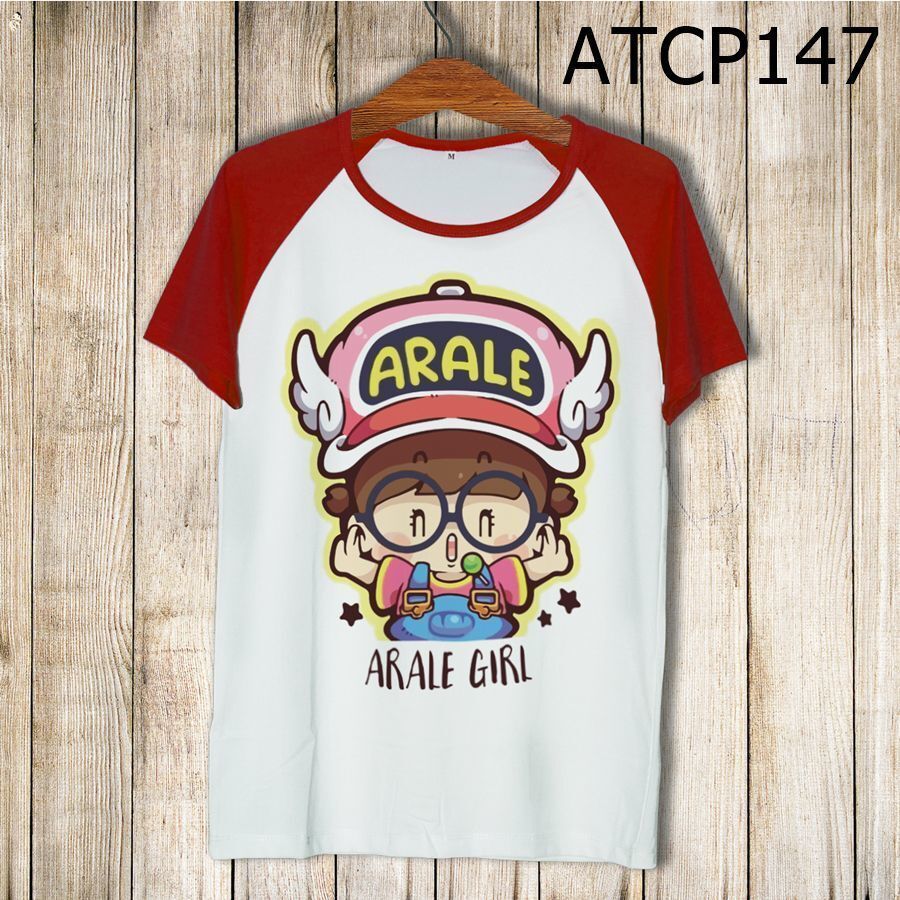 Áo thun tay màu Cô bé Arale ATCP147