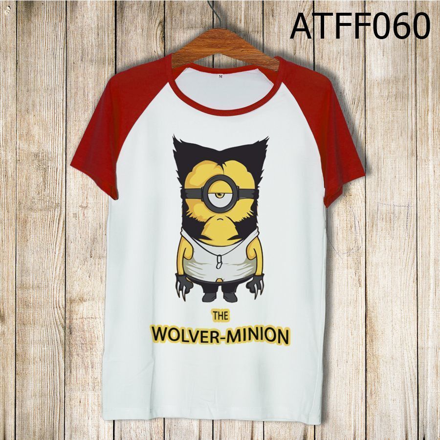 Áo thun tay màu Người sói Minion ATFF060