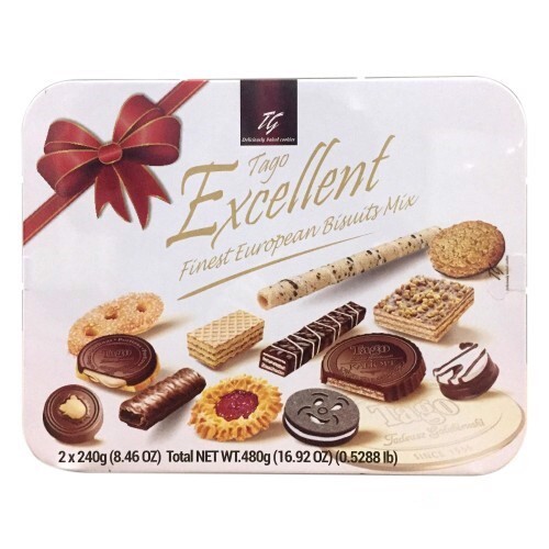 Bánh Tago Excellent Finest European Biscuits Mix 480g