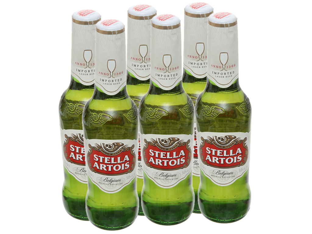 Bia Stella Artois – 330ml, 6 chai