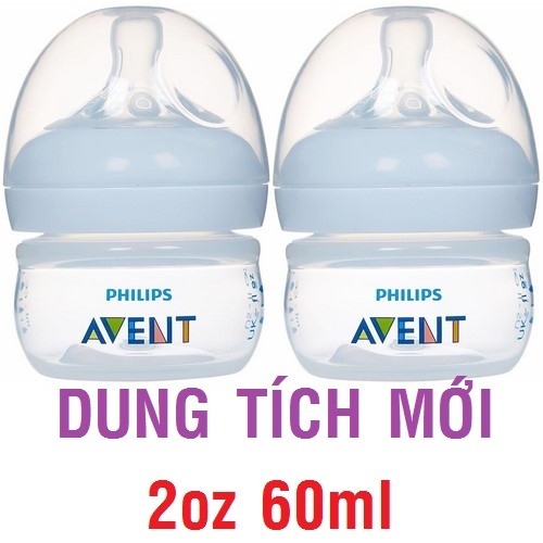 Bình Sữa Avent Natural 60 Ml, nơi bán giá rẻ, uy tín, chất lượng