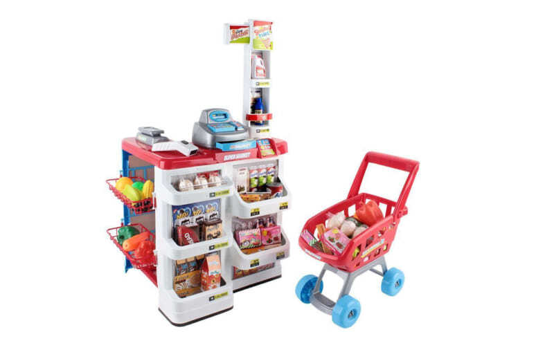 Bộ đồ chơi siêu thị kèm xe đẩy siêu thị 668-05