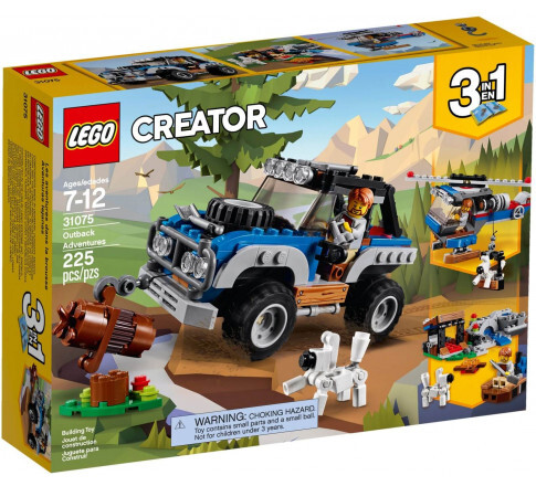 Bộ lắp ghép Xe thám hiểm địa hình Lego Creator 31075