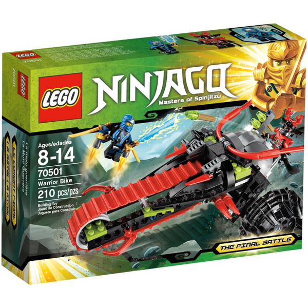 Bộ xếp hình mô tô chiến binh Warrior Bike Lego Ninjago 70501