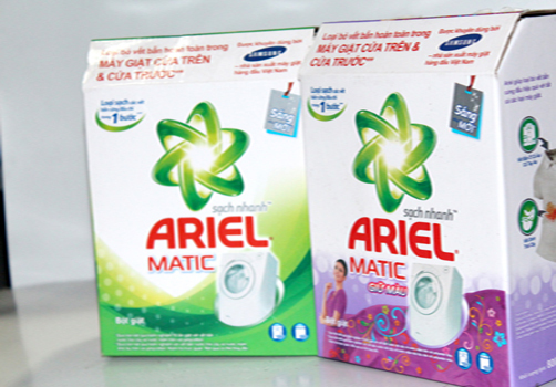 Bột giặt Ariel matic sạch nhanh giữ màu 4.5kg