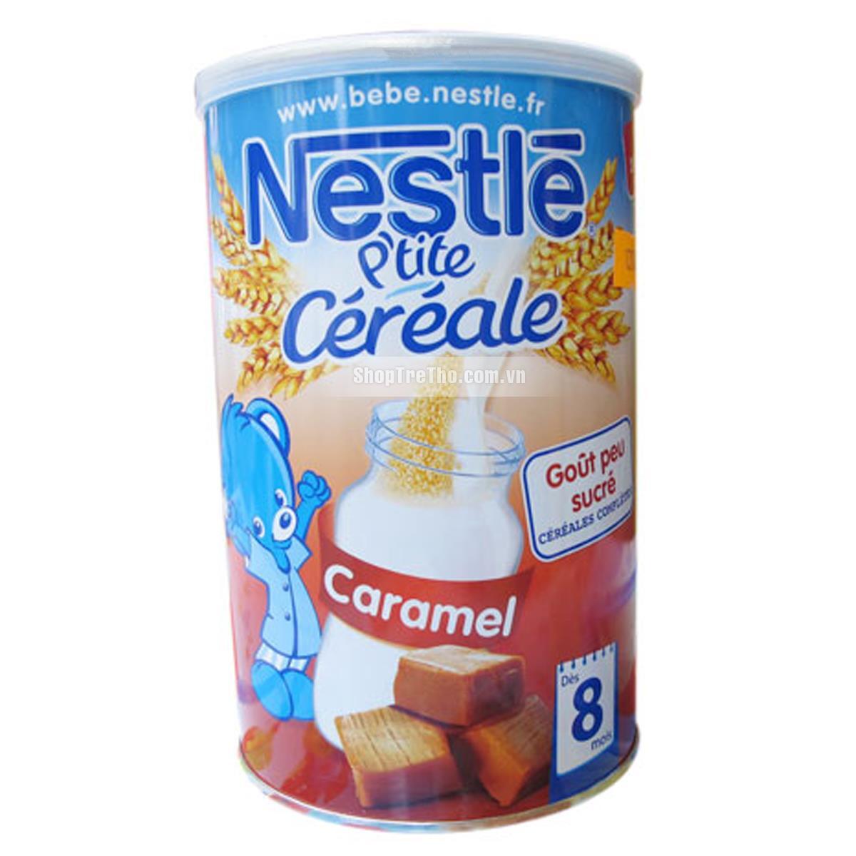 Bột pha sữa Nestle vị caramel 8m+ (400g)