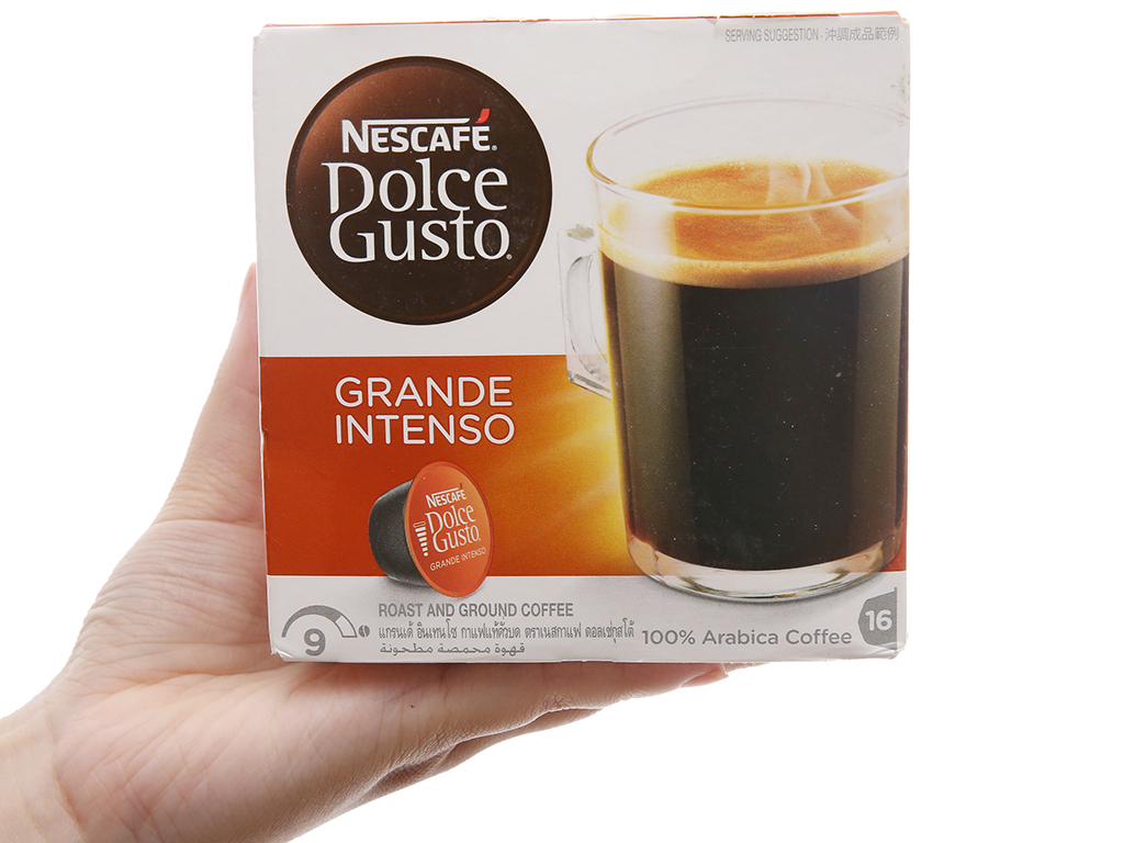 Cà phê viên nén NesCafe Dolce Gusto Grande Intenso 160g
