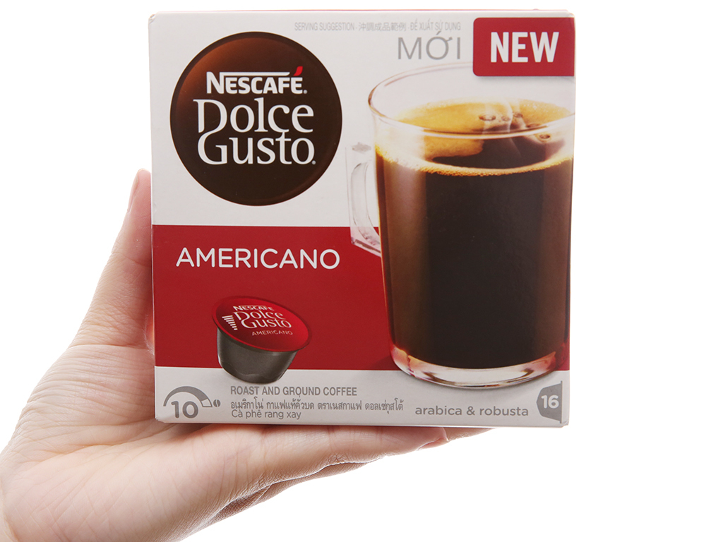 Cà phê viên nén NesCafe Dolce Gusto Americano 128g – 16 viên