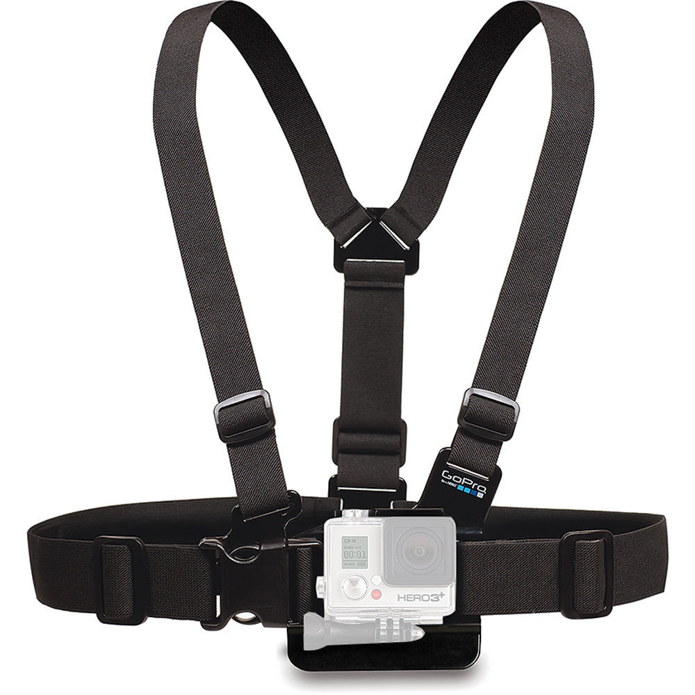 3 Ways GoPro Chesty Body Strap Harness Mount 4 Hero 1 2 3 HD Neck Shoulder Hold 