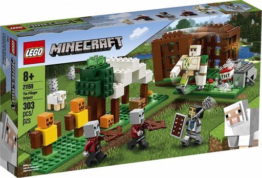 Đồ chơi lắp ráp Lego Minecraft 21159 – Cuộc phiêu liu giải cứu Iron golem