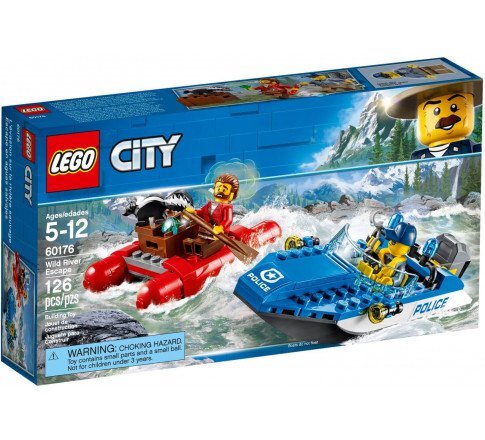 Đồ chơi Lego 60176 – Ca nô cảnh sát bắt cướp