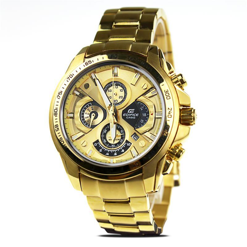 casio edifice golden