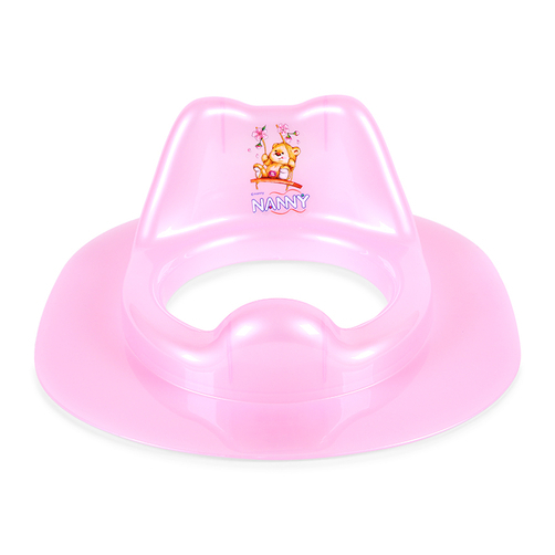 Ghế lót ngồi toilet cho bé Nanny N287 – màu xanh/ hồng