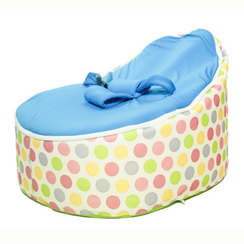 Ghế lười em bé có đai an toàn chấm bi Polka TRBBABPOL-003 70x50x20cm