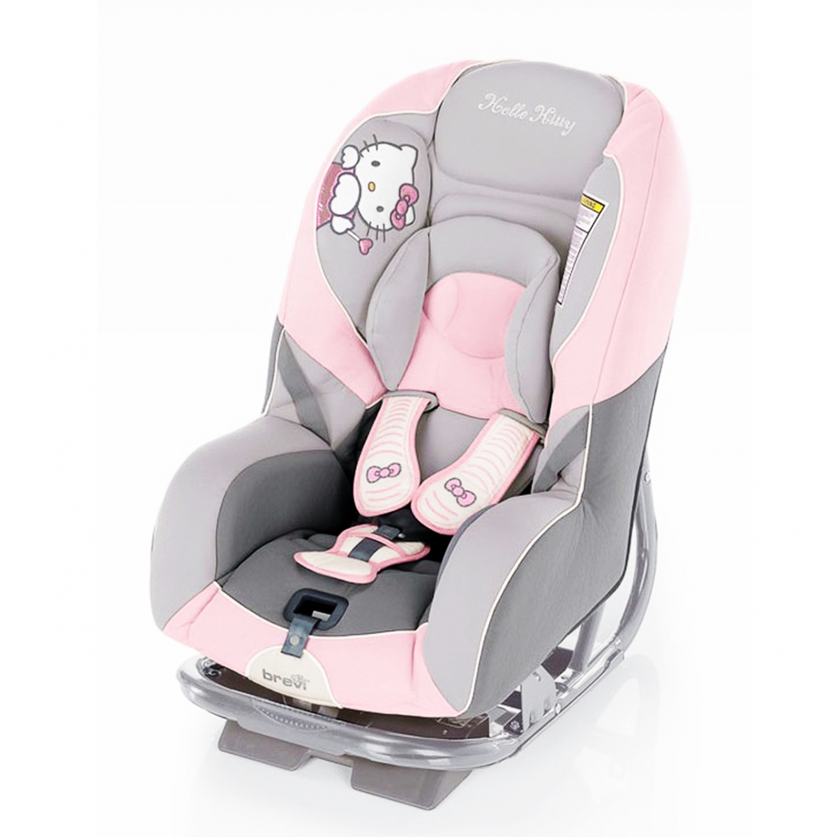 Ghế ngồi ô tô cho bé Brevi Grandprix Silverline Hello Kitty BRE515 – màu 022HK/ 260
