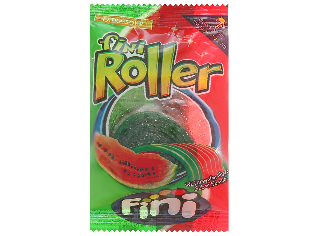 Kẹo cuộn Fini Roller dưa hấu gói 20g
