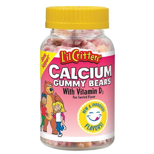 Kẹo dẻo Lil Critters Calcium Vitamin D3 Gummy Bears – 200 viên