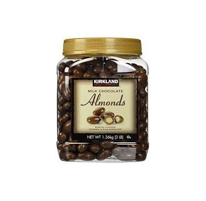 Kẹo Milk Chocolate Almonds Kirkland – 1.36kg