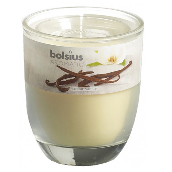 Ly nến thơm Bolsius Vanilla BOL7662 – 295g