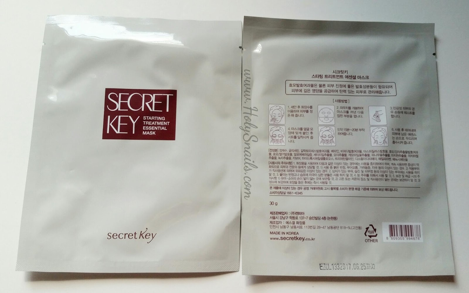 Mặt nạ dưỡng da Secret Key Starting Treatment Essential Mask 30g