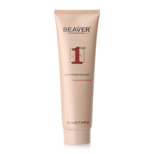 Mặt nạ dưỡng tóc tái tạo Beaver 1 Minute Active Ferment Hair Mask 210ml