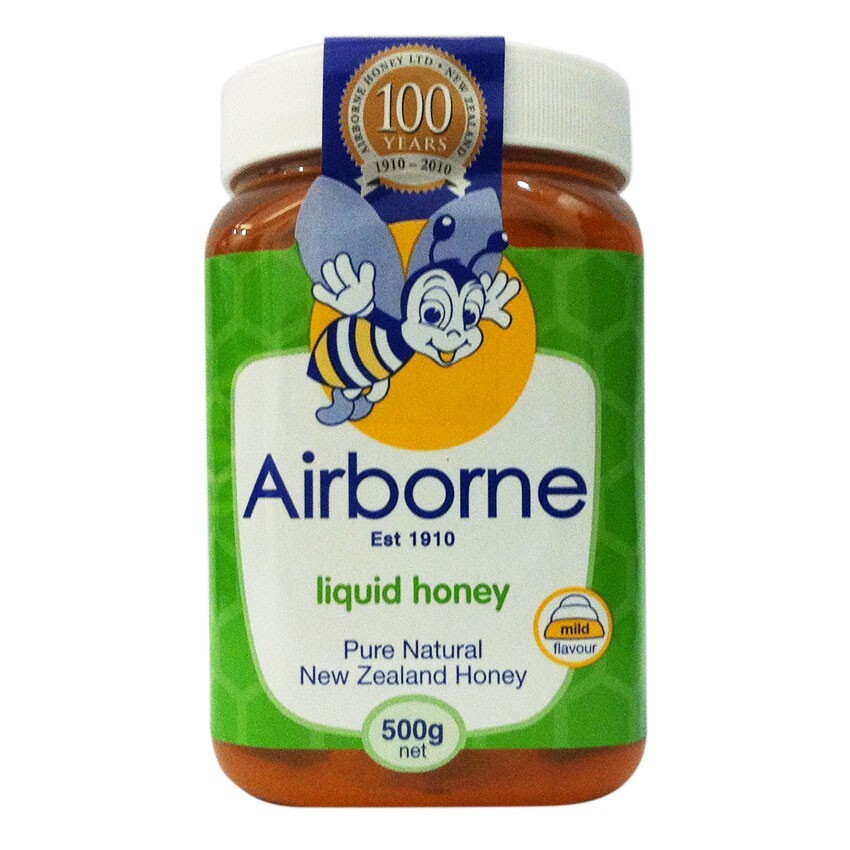 Mật ong Airborne Liquid Honey – hộp 500g