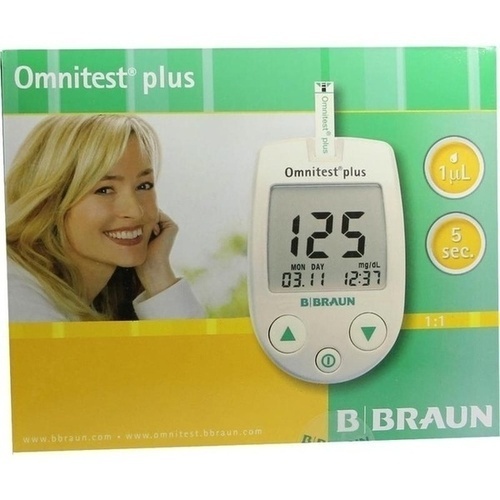 Máy đo đường huyết Braun Omnitest Plus