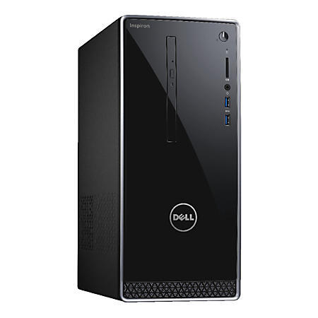 Máy tính để bàn Dell Inspiron 3670 42IT37D009 – Intel Core i7-8700, 8GB RAM, HDD 1TB + SSD 128GB, Nvidia GeForce GTX 1050Ti with 4GB GDDR5