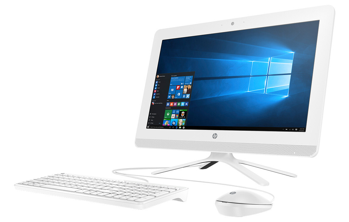 Máy tính để bàn HP 22-C0048D 4LZ21AA – Intel core i3-8100T, 4GB RAM, HDD 1TB, Nvidia GeForce MX110 2GB GDDR5, 21.5 inch