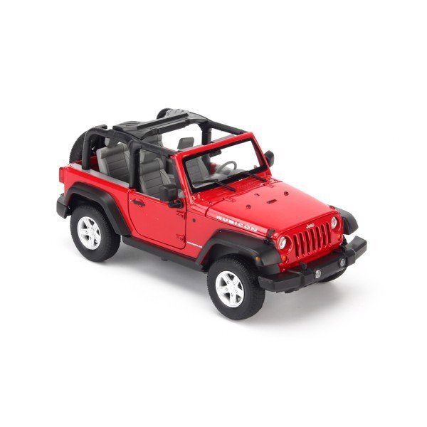 Mô hình xe Jeep Wrangler Rubicon 1:24 Welly – Open Top