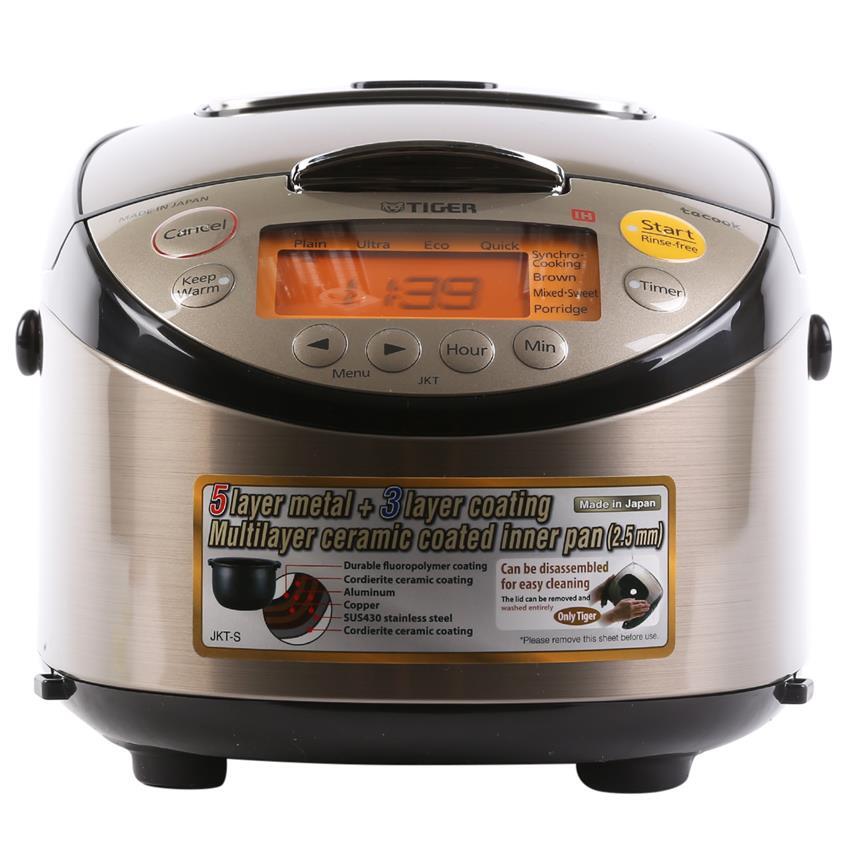 Tiger IH Rice Cooker 220v 1.8L (10 Cups) JKW-A18W - Shopping In Japan NET