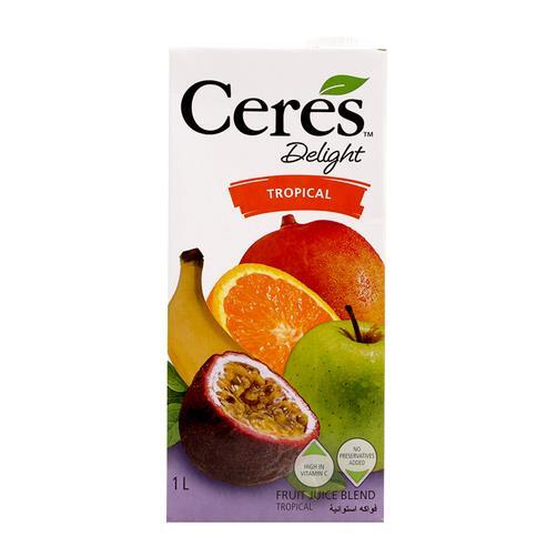 Nước ép trái cây hỗn hợp nhiệt đới Ceres hộp 1lít