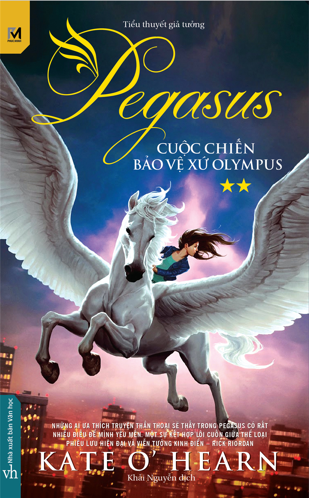 Pegasus – Cuộc Chiến Bảo Vệ Xứ Olympus Tác giả Kate O’ Hearn