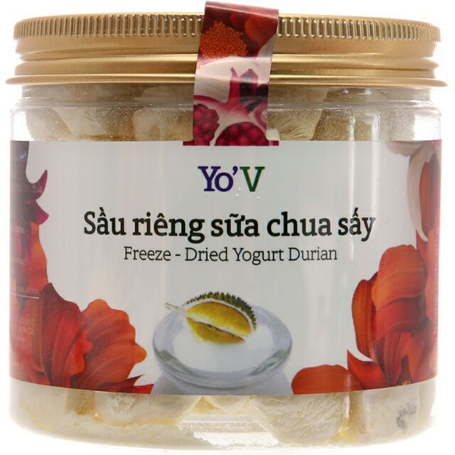 Sữa chua sấy YoV Vinamit sầu riêng – Lon 60g