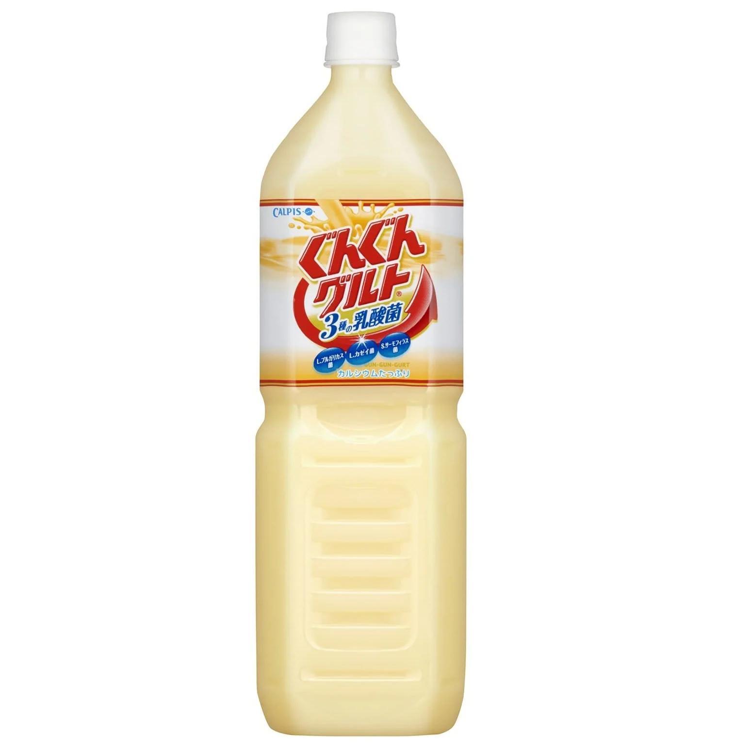 Sữa chua uống bổ sung lợi khuẩn Asahi Calpis Gungun – 1.5L