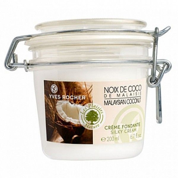 Sữa dưỡng thể hương dừa Yves Rocher Silky Cream Coconut 200ml
