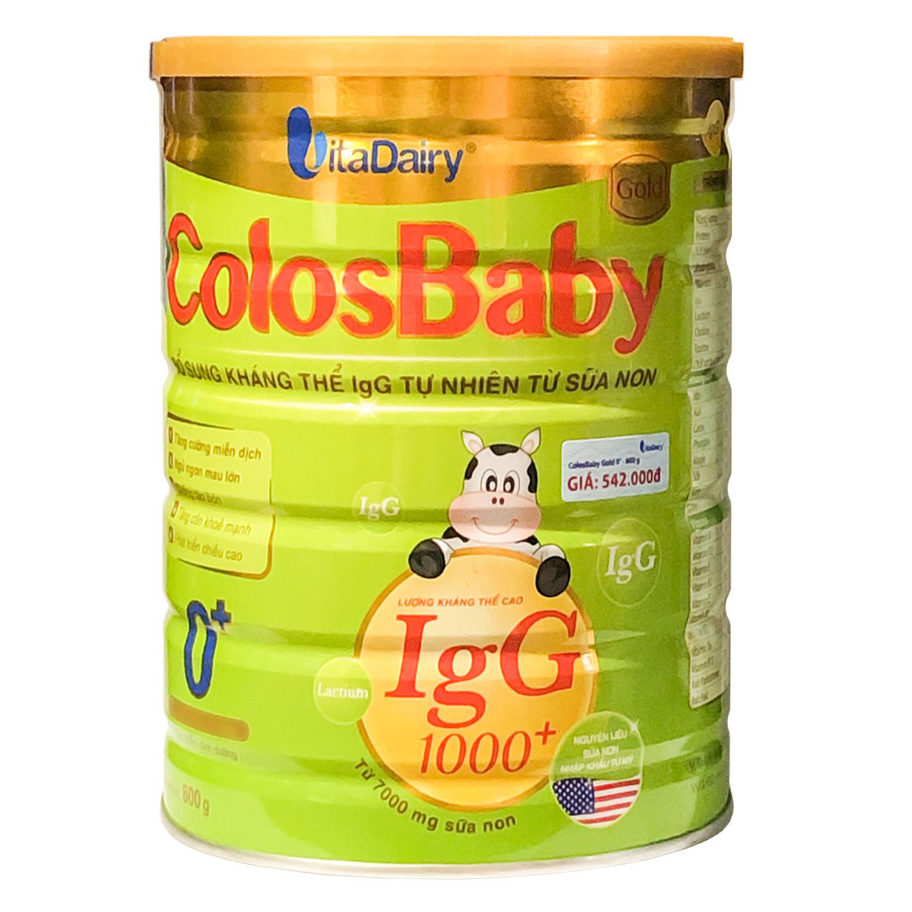 Nơi bán Sữa non Colosbaby Gold 0+ - 800g (dành cho bé 0-12 tháng) giá rẻ nhất tháng 04/2021