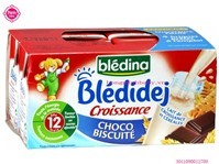 Sữa tươi Bledina Choco Biscuite 250ml