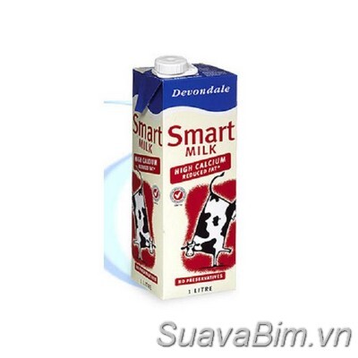 Sữa tươi Devondale ít béo – hộp 1 lít (10 hộp/thùng)