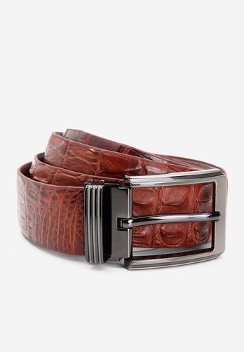 Thắt lưng da cá sấu Huy Hoàng HH4711
