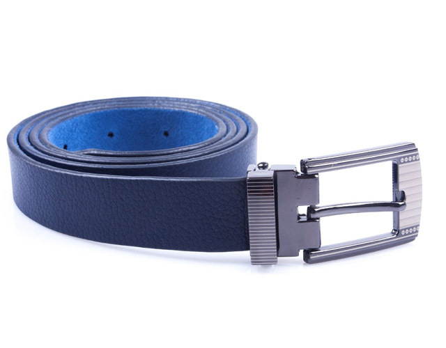 Thắt lưng nữ da bò màu xanh HH5127- Huy Hoàng