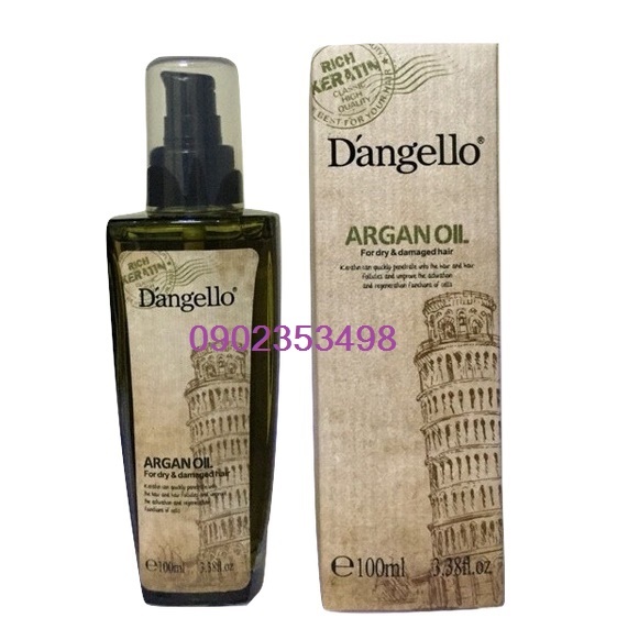 Tinh dầu bóng tóc Dangello Argan Oil – 100ml