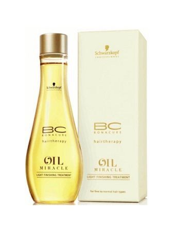 Tinh dầu dưỡng tóc cho tóc mỏng Schwarzkopf BC Miracle Oil – 100ml