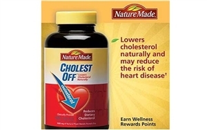 Viên giảm cholesterol Nature Made Cholest Off Hộp 240 viên