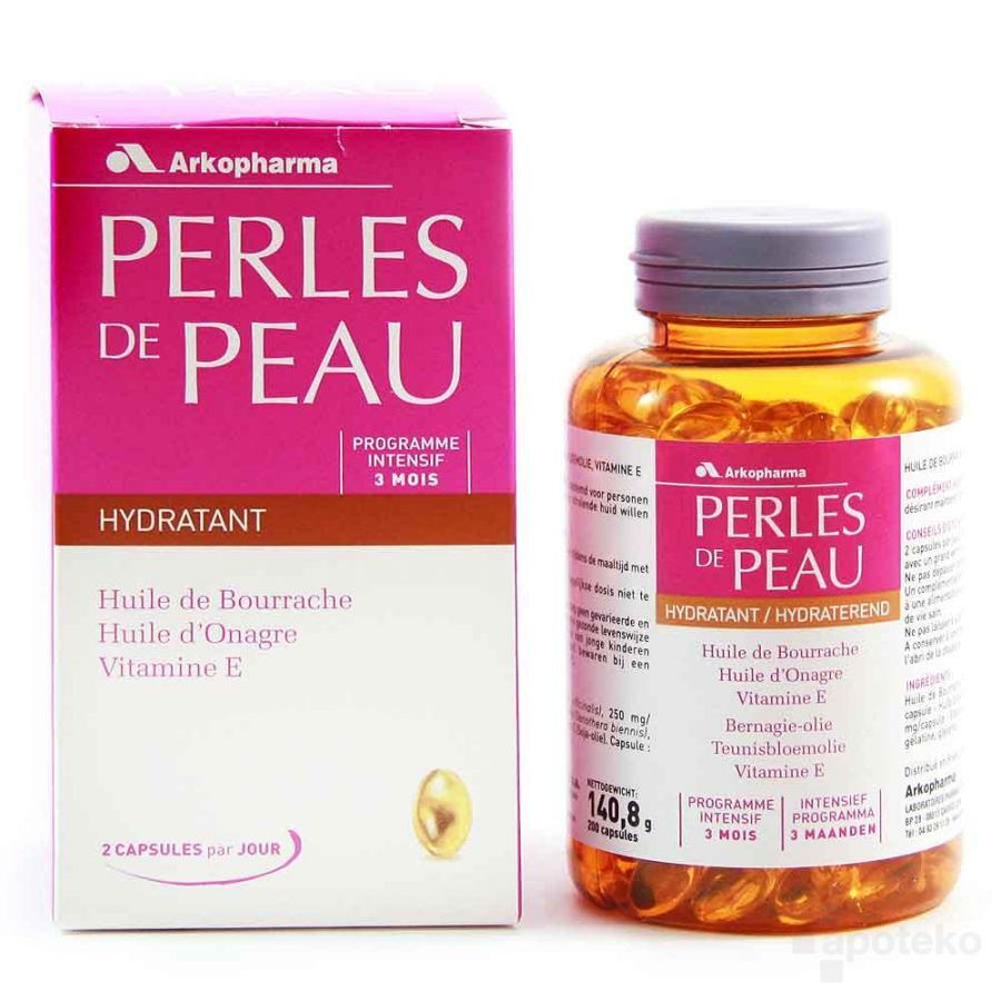 Viên uống cấp ẩm đẹp da Perles de Peau – 200 viên