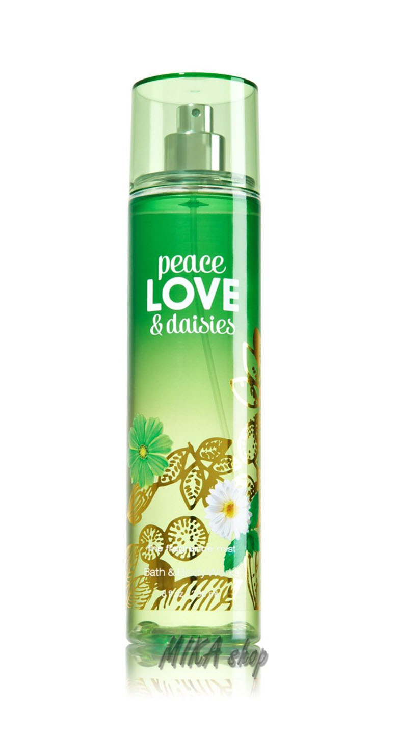 Xịt toàn thân Bath And Body Works Peace Love And Daisies