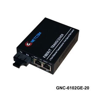 Bộ chuyển đổi quang điện POE GNC 6102GE 20 chính hãng giá rẻ