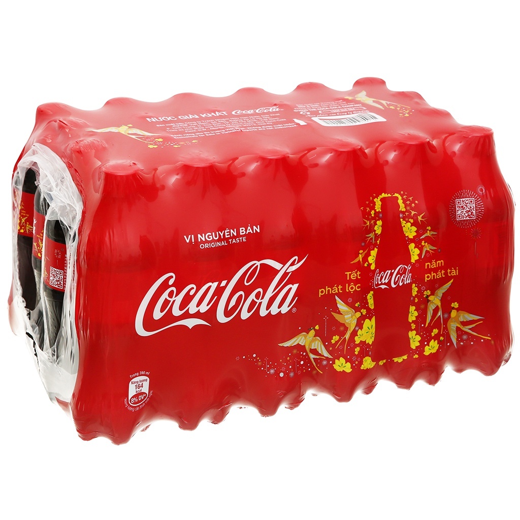 Nơi bán Nước ngọt Coca Cola 390ml Thùng 24 chai chính hãng giá rẻ nhất