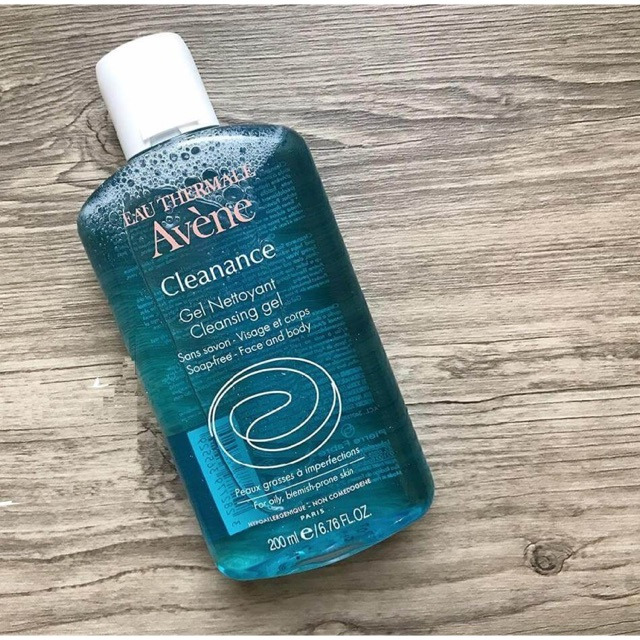 sữa rửa mặt avene